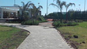 movimiento de suelo y nivelación para adoquines en Dique Luján